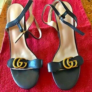 Gucci black sandals
